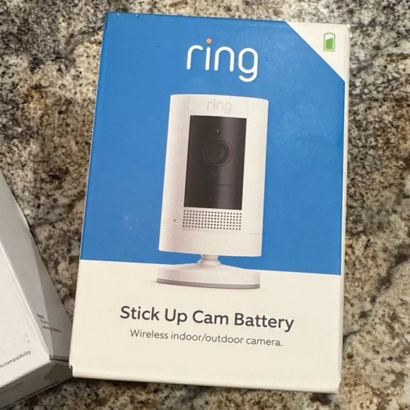 Ring Stick Up Cam Battery AND solar panel! Brand new! - Picture 1 of 5